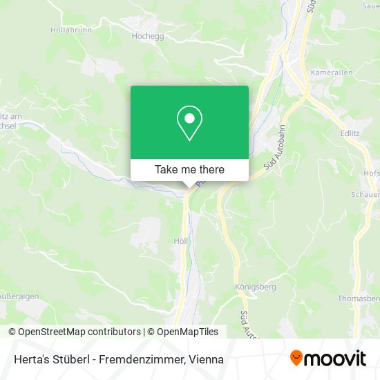 Herta's Stüberl - Fremdenzimmer map