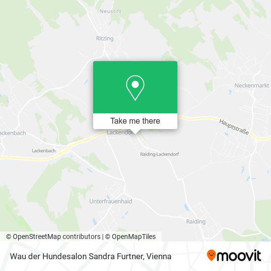 Wau der Hundesalon Sandra Furtner map