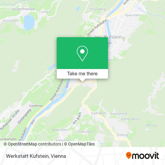 Werkstatt Kufstein map