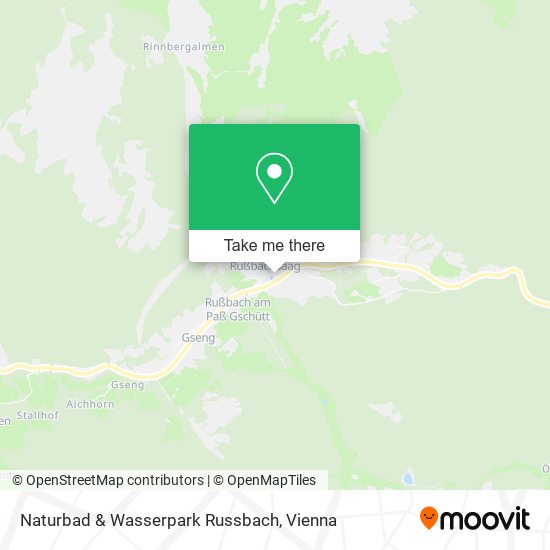 Naturbad & Wasserpark Russbach map