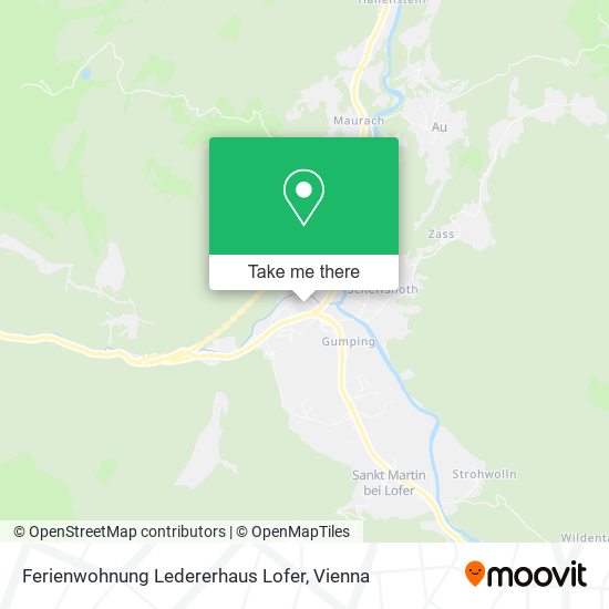 Ferienwohnung Ledererhaus Lofer map