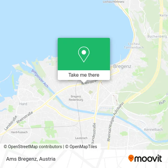 Ams Bregenz map