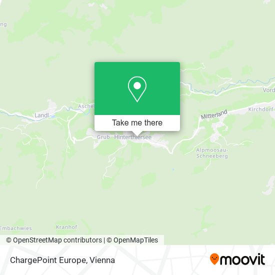 ChargePoint Europe map