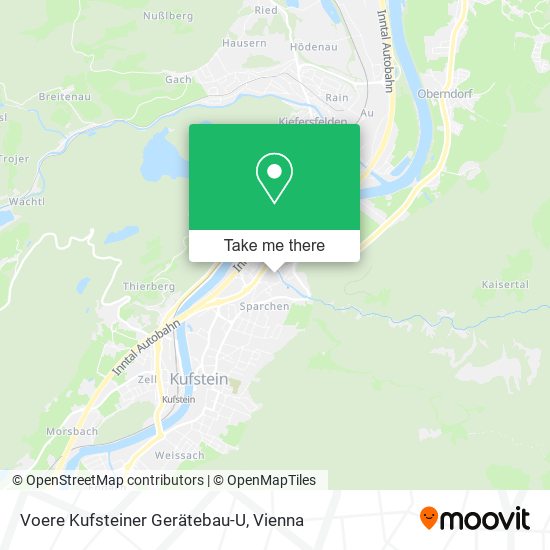 Voere Kufsteiner Gerätebau-U map