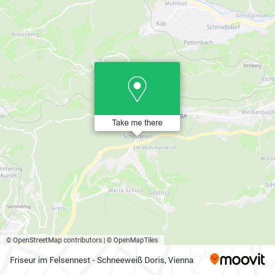 Friseur im Felsennest - Schneeweiß Doris map