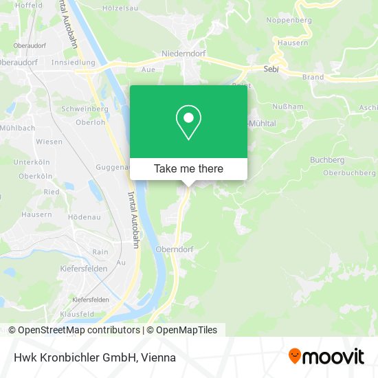 Hwk Kronbichler GmbH map