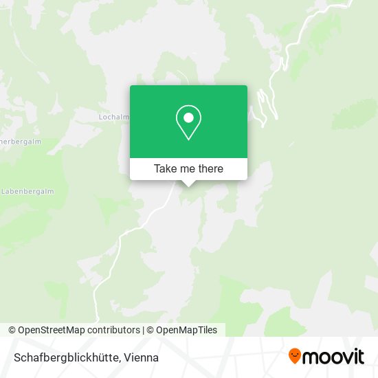 Schafbergblickhütte map