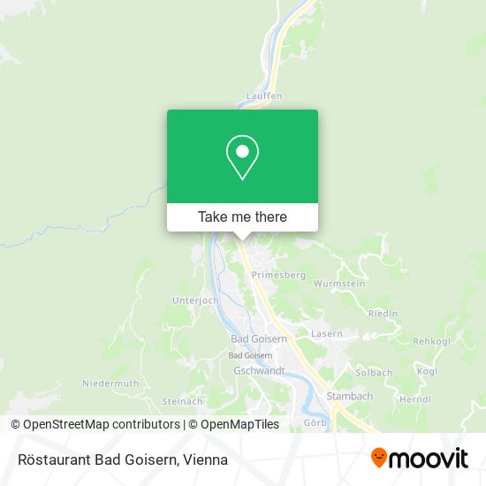 Röstaurant Bad Goisern map