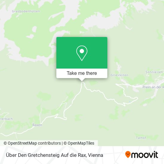 Über Den Gretchensteig Auf die Rax map