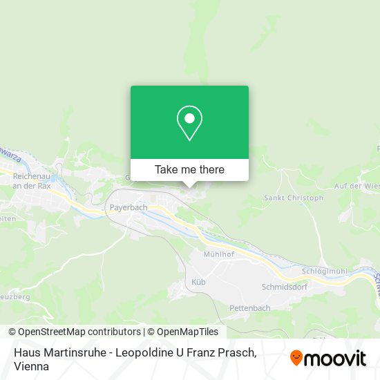 Haus Martinsruhe - Leopoldine U Franz Prasch map