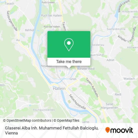 Glaserei Alba Inh. Muhammed Fettullah Balcioglu map