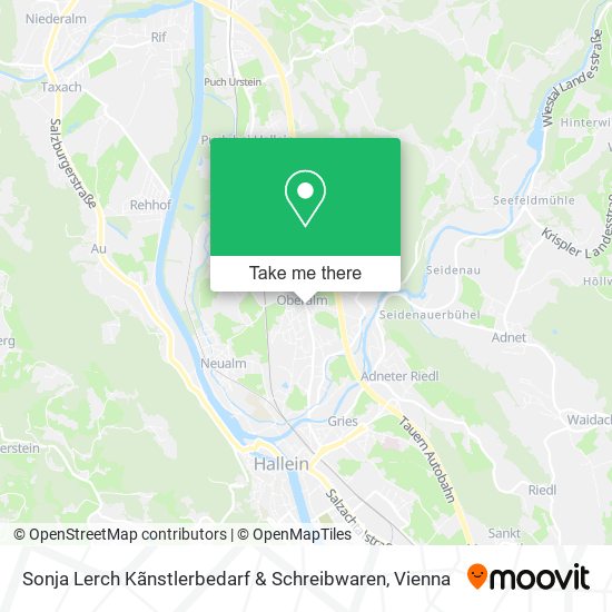 Sonja Lerch Kãnstlerbedarf & Schreibwaren map