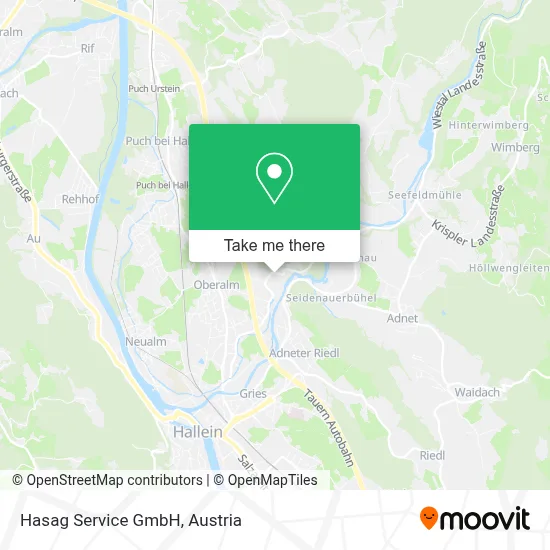 Hasag Service GmbH map