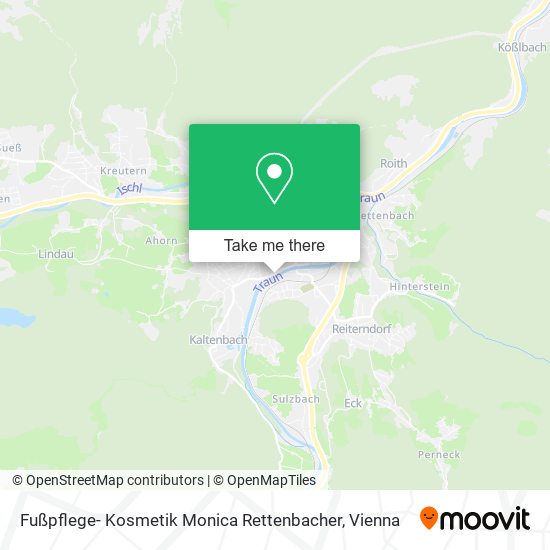 Fußpflege- Kosmetik Monica Rettenbacher map