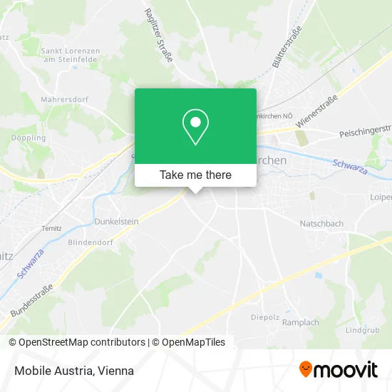 Mobile Austria map