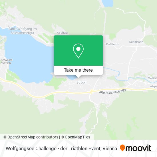 Wolfgangsee Challenge - der Triathlon Event map