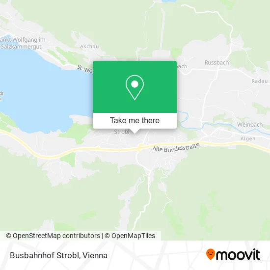 Busbahnhof Strobl map