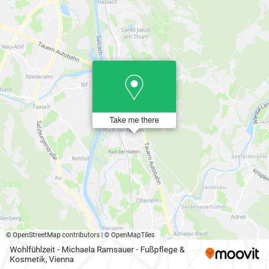 Wohlfühlzeit - Michaela Ramsauer - Fußpflege & Kosmetik map