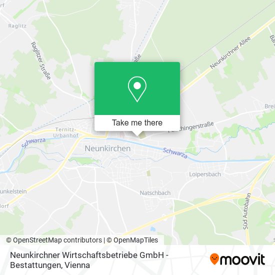 Neunkirchner Wirtschaftsbetriebe GmbH - Bestattungen map