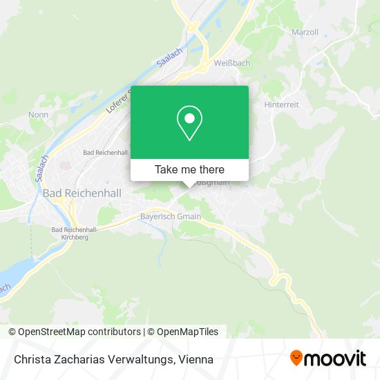 Christa Zacharias Verwaltungs map