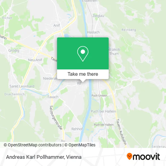 Andreas Karl Pollhammer map