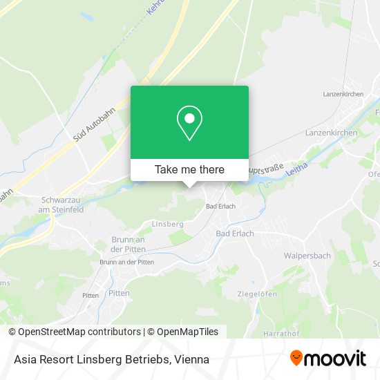 Asia Resort Linsberg Betriebs map