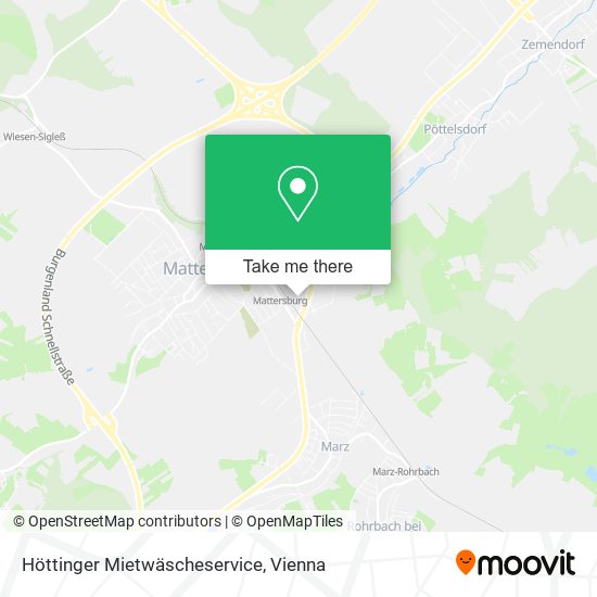 Höttinger Mietwäscheservice map