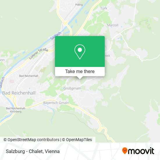 Salzburg - Chalet map