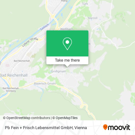 Pb Fein + Frisch Lebensmittel GmbH map