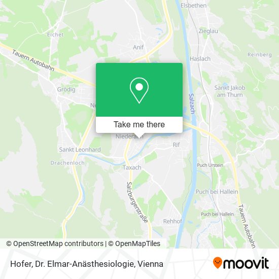 Hofer, Dr. Elmar-Anästhesiologie map