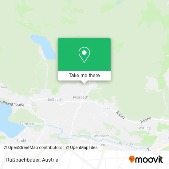 Rußbachbauer map