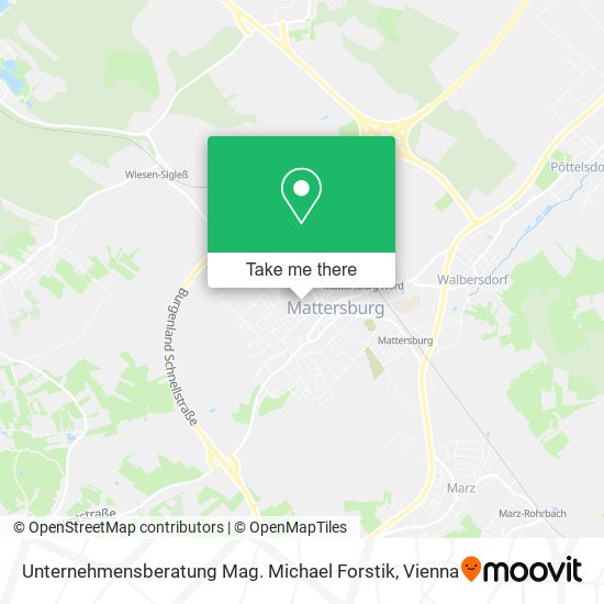 Unternehmensberatung Mag. Michael Forstik map