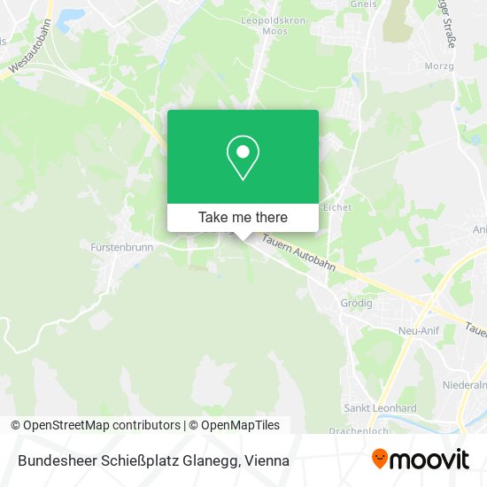 Bundesheer Schießplatz Glanegg map