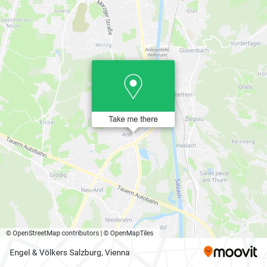 Engel & Völkers Salzburg map