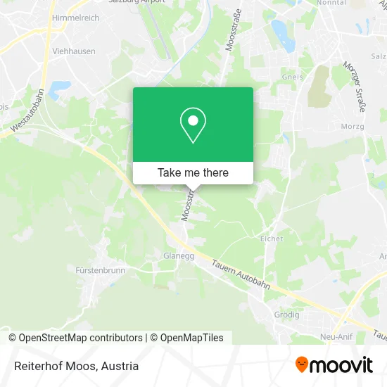 Reiterhof Moos map