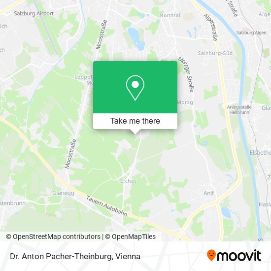 Dr. Anton Pacher-Theinburg map