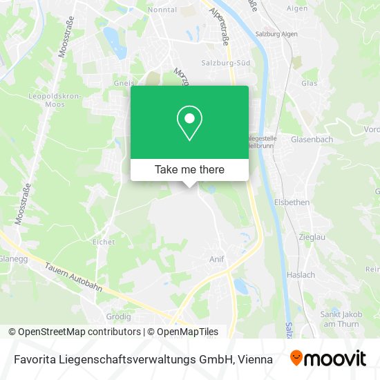 Favorita Liegenschaftsverwaltungs GmbH map