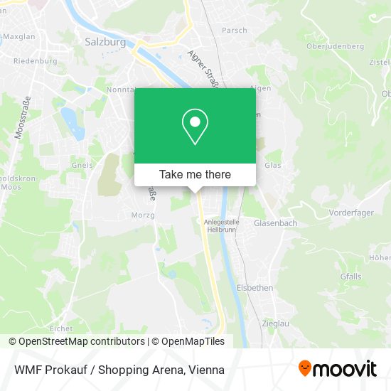 WMF Prokauf / Shopping Arena map