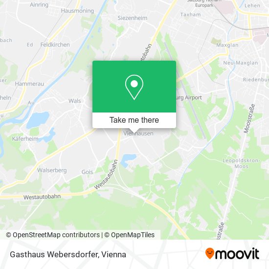 Gasthaus Webersdorfer map