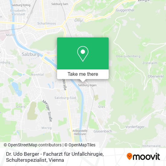 Dr. Udo Berger - Facharzt für Unfallchirugie, Schulterspezialist map