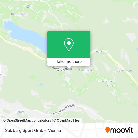 Salzburg Sport GmbH map