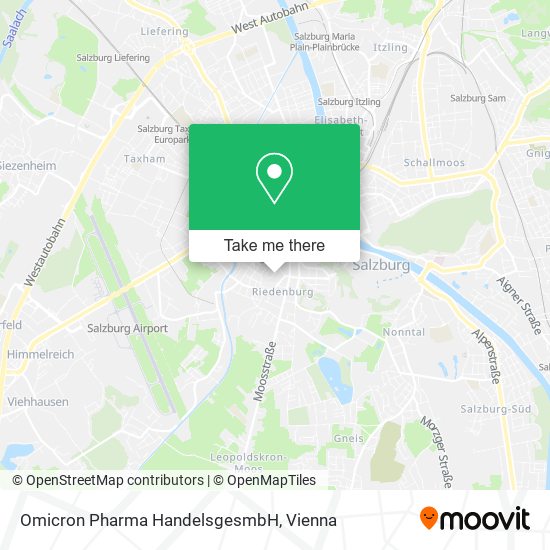 Omicron Pharma HandelsgesmbH map