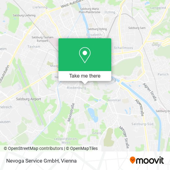 Nevoga Service GmbH map