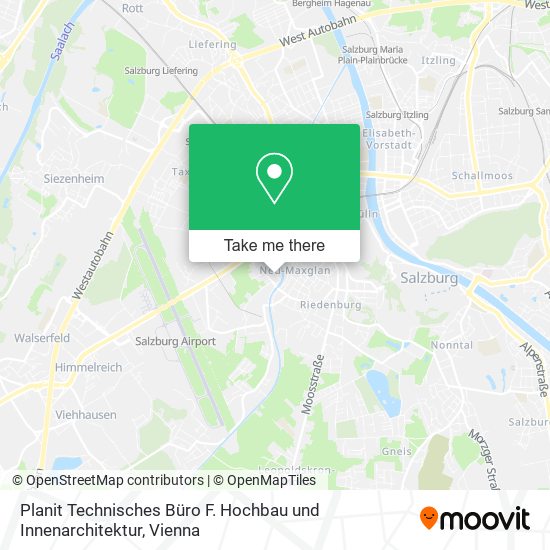 Planit Technisches Büro F. Hochbau und Innenarchitektur map