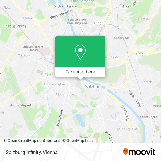 Salzburg Infinity map