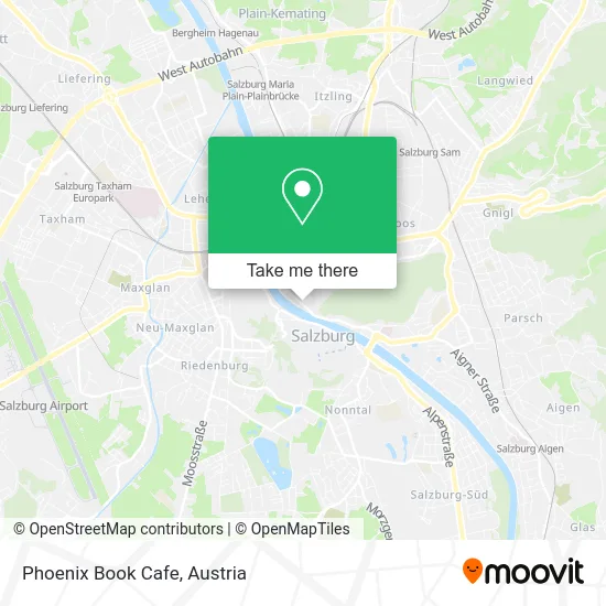 Phoenix Book Cafe map