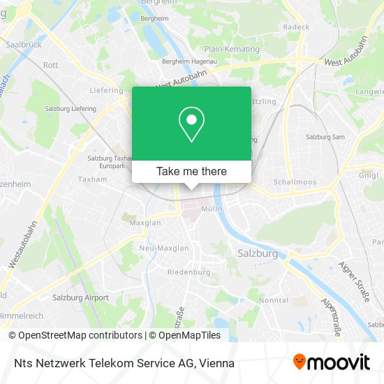 Nts Netzwerk Telekom Service AG map