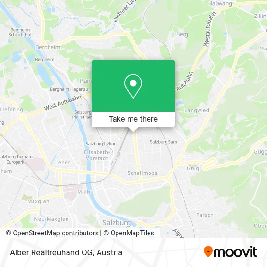 Alber Realtreuhand OG map