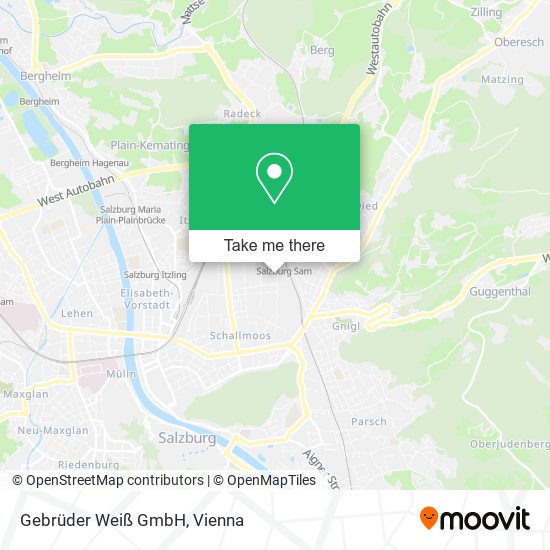 Gebrüder Weiß GmbH map