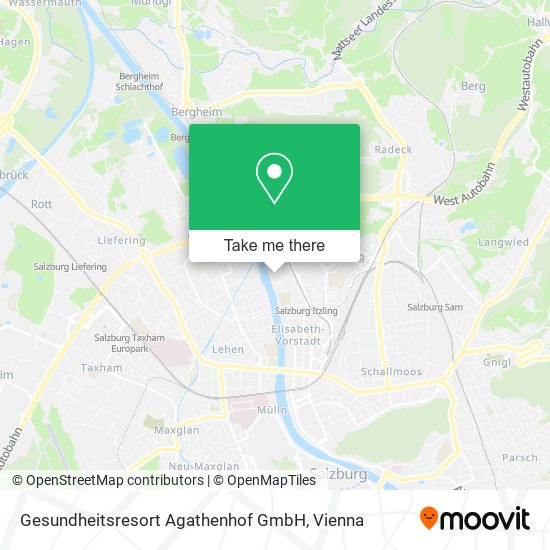 Gesundheitsresort Agathenhof GmbH map